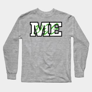 Dog in Me - Green Long Sleeve T-Shirt